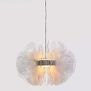 Подвесной светильник Mizi`en Flair MZ123034-1-550 цвет плафона/подвески Прозрачный, цвет арматуры Хром-1