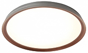 Накладной светильник Mizi`en Titan MZ31502-640 цвет плафона/подвески Белый, цвет арматуры Коричневый, Серый-1