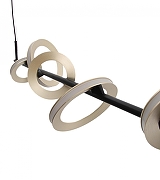 Подвесной светильник Mizi`en Craving MZ46379S-L7 цвет плафона/подвески Золото, цвет арматуры Черный-4