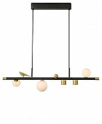 Подвесной светильник Mizi`en View MZ46397 цвет плафона/подвески Белый, Золото, цвет арматуры Черный-2