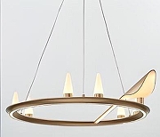 Подвесной светильник Mizi`en View MZ46505-600 цвет плафона/подвески Золото, цвет арматуры Золото-1