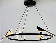 Подвесной светильник Mizi`en View MZ46505-900 цвет плафона/подвески Черный, цвет арматуры Черный