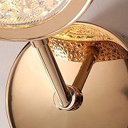 Бра Imperiumloft NAINA WALL naina-wall01 цвет плафона/подвески Прозрачный, цвет арматуры Латунь-12