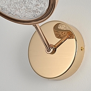 Бра Imperiumloft NAINA WALL naina-wall01 цвет плафона/подвески Прозрачный, цвет арматуры Латунь-13