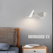 Бра Imperiumloft NATI nati01 цвет плафона/подвески Черный, цвет арматуры Латунь, Черный-9