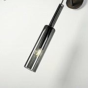 Бра Imperiumloft NIGHT WALL NIGHT-WALL01 цвет плафона/подвески Серый, цвет арматуры Коричневый, Черный-8