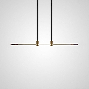 Подвесной светильник Imperiumloft NISGA NISGA01 цвет плафона/подвески Прозрачный, цвет арматуры Латунь