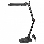 Настольная лампа офисная Эра NL-202 NL-202-G23-11W-BK цвет плафона/подвески Черный, цвет арматуры Черный