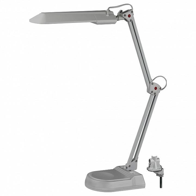 Настольная лампа офисная Эра NL-202 NL-202-G23-11W-GY 