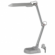 Настольная лампа офисная Эра NL-202 NL-202-G23-11W-GY цвет плафона/подвески Серый, цвет арматуры Серый