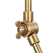 Настольная лампа офисная Covali NL-34008 цвет плафона/подвески Латунь, цвет арматуры Латунь-4