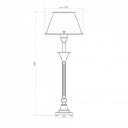 Настольная лампа Covali NL-50324 цвет плафона/подвески Серебро, цвет арматуры Серебро-7