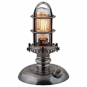 Настольная лампа Covali NL-51633 цвет плафона/подвески Прозрачный, цвет арматуры Серебро