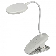 Настольная лампа офисная Эра NLED-513-6W-W цвет плафона/подвески Белый, цвет арматуры Белый