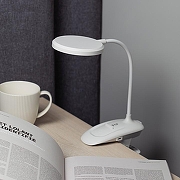 Настольная лампа офисная Эра NLED-513-6W-W цвет плафона/подвески Белый, цвет арматуры Белый-7