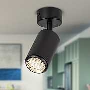 Спот Эра OL55 BK цвет плафона/подвески Черный, цвет арматуры Черный-7