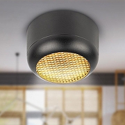 Накладной светильник Эра OL56 BK цвет плафона/подвески Черный, цвет арматуры Черный-8