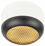 Накладной светильник Эра OL56 WH/BK цвет плафона/подвески Белый, Черный, цвет арматуры Белый-2