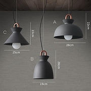 Подвесной светильник Imperiumloft OMG A OMGCOIL01 цвет плафона/подвески Черный, цвет арматуры Медь-8