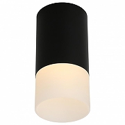 Накладной светильник Omnilux Lucido OML-100619-01 цвет плафона/подвески Белый, цвет арматуры Черный