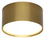 Накладной светильник Omnilux Abano OML-103329-12 цвет плафона/подвески Желтый, цвет арматуры Бронза