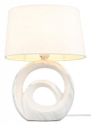 Настольная лампа Omnilux Padola OML-19304-01 цвет плафона/подвески Белый, цвет арматуры Белый