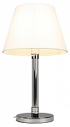 Настольная лампа Omnilux Rimaggio OML-29404-01 цвет плафона/подвески Белый, цвет арматуры Хром