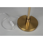 Настольная лампа Omnilux Rimaggio OML-29414-01 цвет плафона/подвески Белый, цвет арматуры Латунь-7