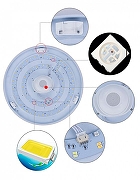 Накладной светильник Omnilux Melofon OML-47307-52 цвет плафона/подвески Белый, цвет арматуры Белый-3