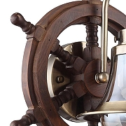 Бра Omnilux Croce OML-50701-01 цвет плафона/подвески Бронза, Прозрачный, цвет арматуры Коричневый-1