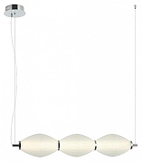 Подвесной светильник Omnilux Paglio OML-51403-03 цвет плафона/подвески Белый, цвет арматуры Хром-1