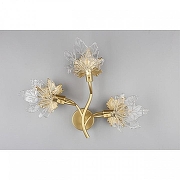 Бра Omnilux Vitereta OML-52701-03 цвет плафона/подвески Золото, Прозрачный, цвет арматуры Золото-3