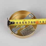 Бра Omnilux Cavriglia OML-52801-02 цвет плафона/подвески Прозрачный, Оранжевый, цвет арматуры Золото-8