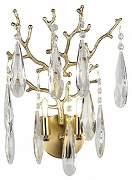 Бра Omnilux Batelli OML-52901-02 цвет плафона/подвески Латунь, цвет арматуры Латунь