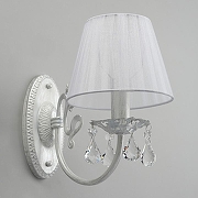 Бра Omnilux Bantine OML-53211-01 цвет плафона/подвески Белый, Прозрачный, цвет арматуры Белый-5