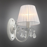 Бра Omnilux Bantine OML-53211-01 цвет плафона/подвески Белый, Прозрачный, цвет арматуры Белый-9