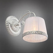 Бра Omnilux Campovaglio OML-54111-01 цвет плафона/подвески Белый, Прозрачный, цвет арматуры Белый-1