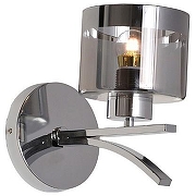 Бра Omnilux Alassio OML-55801-01 цвет плафона/подвески Серый, цвет арматуры Хром