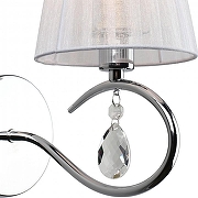 Бра Omnilux Molinella OML-56201-01 цвет плафона/подвески Белый, цвет арматуры Хром-2