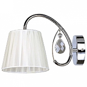 Бра Omnilux Cardillo OML-56601-01 цвет плафона/подвески Белый, цвет арматуры Хром