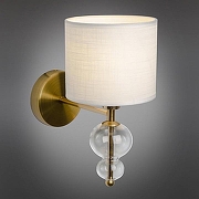 Бра Omnilux Amelia OML-56701-01 цвет плафона/подвески Белый, цвет арматуры Золото-1