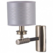 Бра Omnilux Albinia OML-57301-01 цвет плафона/подвески Белый, цвет арматуры Бронза