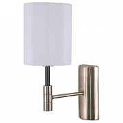 Бра Omnilux Mulazzo OML-57501-01 цвет плафона/подвески Белый, цвет арматуры Бронза