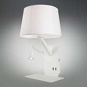 Бра с подсветкой Omnilux Talocci OML-62801-02 цвет плафона/подвески Белый, цвет арматуры Белый-1