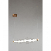 Подвесной светильник Omnilux Abbazia OML-65903-05 цвет плафона/подвески Прозрачный, цвет арматуры Латунь-4