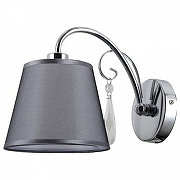 Бра Omnilux Recco OML-66701-01 цвет плафона/подвески Серый, цвет арматуры Хром