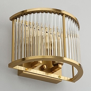 Накладной светильник Omnilux Portofino OML-67201-02 цвет плафона/подвески Прозрачный, цвет арматуры Бронза-3