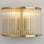 Накладной светильник Omnilux Portofino OML-67201-02 цвет плафона/подвески Прозрачный, цвет арматуры Бронза-5