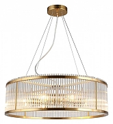 Подвесной светильник Omnilux Portofino OML-67203-08 цвет плафона/подвески Прозрачный, цвет арматуры Бронза-1