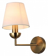 Бра Omnilux Lannion OML-68201-01 цвет плафона/подвески Белый, цвет арматуры Бронза